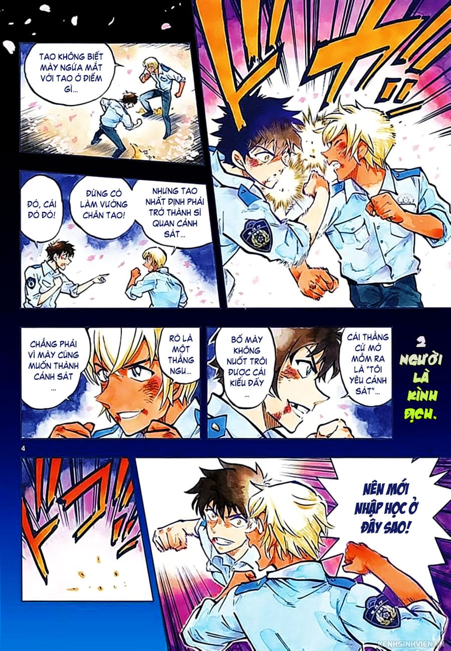 Học viện cảnh sát | Chương 01. Học viện cảnh sát | Chương 01. 415 – manga, gosho aoyama, case closed, tham tu lung danh conan, conan, detective conan, spinoff, wild police story, hoc vien canh sat.