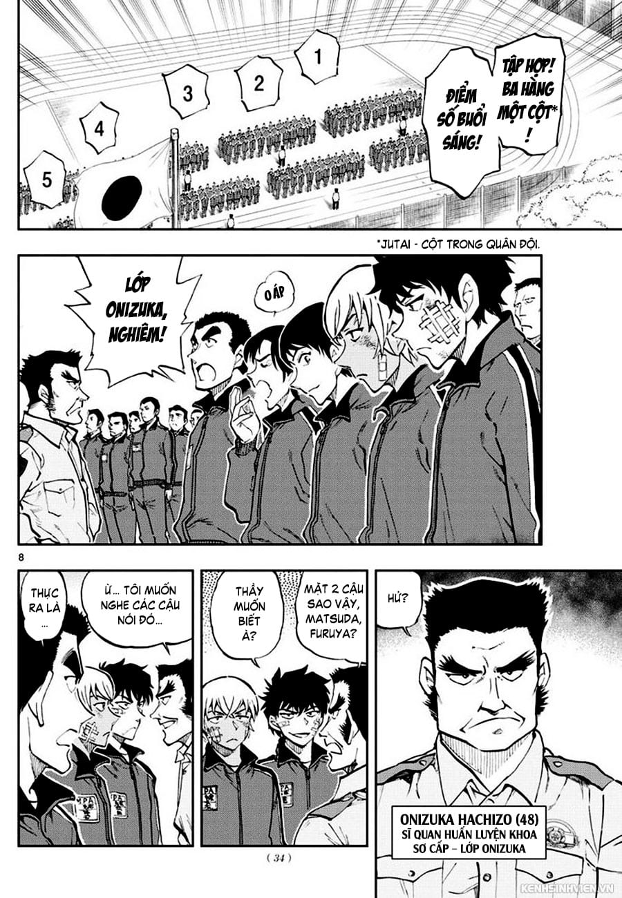 Học viện cảnh sát | Chương 01. Học viện cảnh sát | Chương 01. 571 – manga, gosho aoyama, case closed, tham tu lung danh conan, conan, detective conan, spinoff, wild police story, hoc vien canh sat.