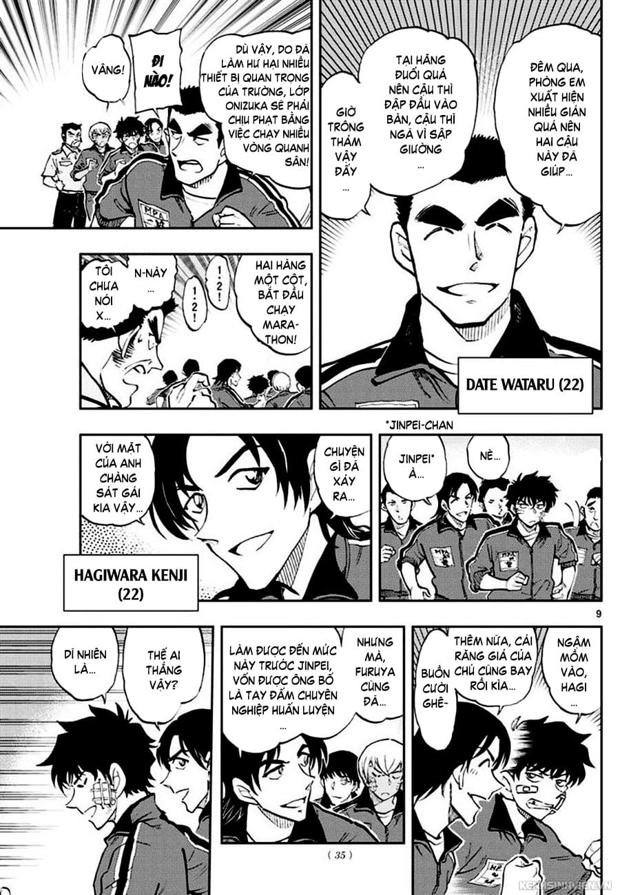 Học viện cảnh sát | Chương 01. Học viện cảnh sát | Chương 01. 449 – manga, gosho aoyama, case closed, tham tu lung danh conan, conan, detective conan, spinoff, wild police story, hoc vien canh sat.
