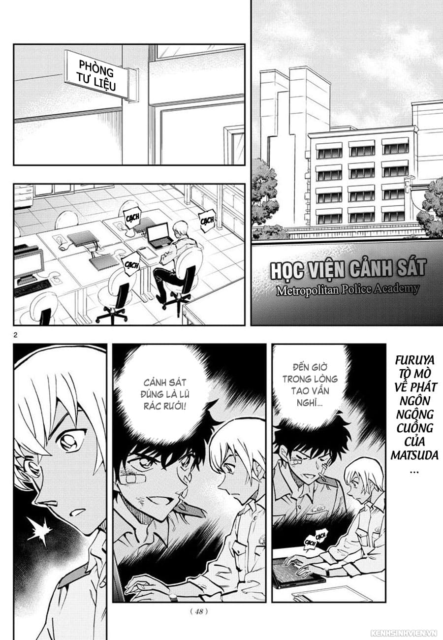 Học viện cảnh sát | Chương 02. Học viện cảnh sát | Chương 02. 093 – manga, gosho aoyama, case closed, tham tu lung danh conan, conan, detective conan, spinoff, wild police story, hoc vien canh sat.
