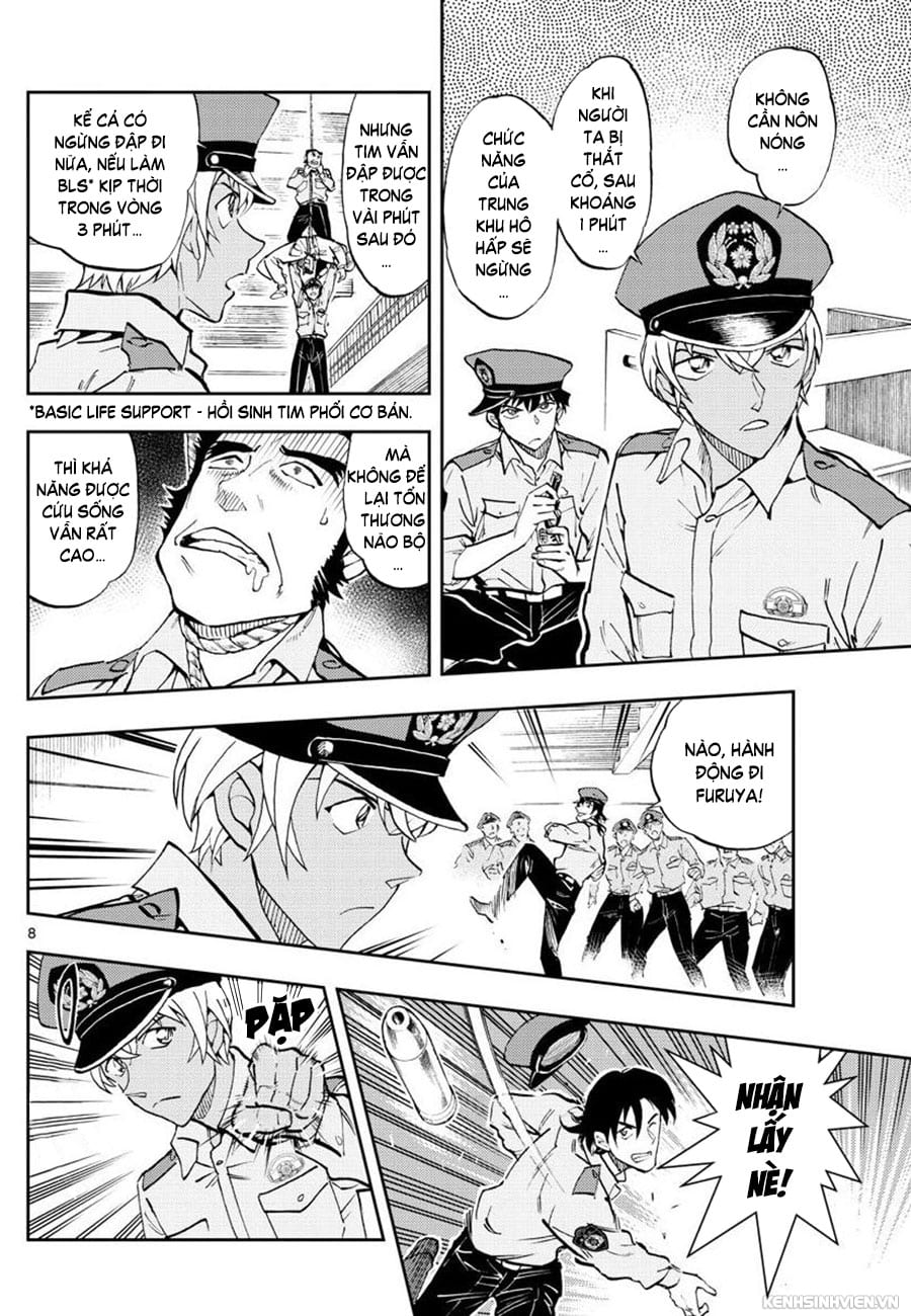 Học viện cảnh sát | Chương 03. Học viện cảnh sát | Chương 03. 318 – manga, gosho aoyama, case closed, tham tu lung danh conan, conan, detective conan, spinoff, wild police story, hoc vien canh sat.