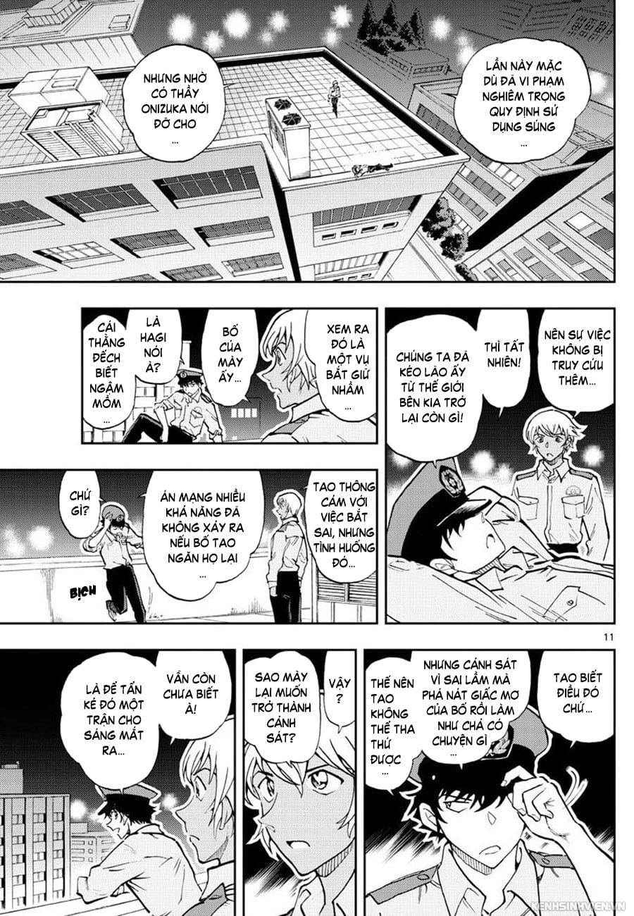 Học viện cảnh sát | Chương 03. Học viện cảnh sát | Chương 03. 587 – manga, gosho aoyama, case closed, tham tu lung danh conan, conan, detective conan, spinoff, wild police story, hoc vien canh sat.