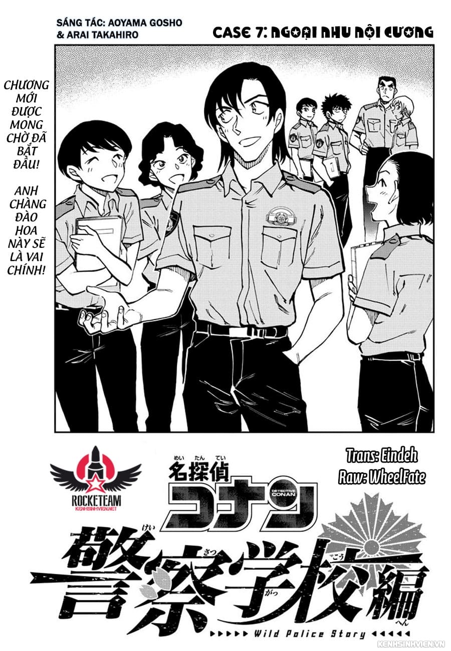 Học viện cảnh sát | Chương 07. Học viện cảnh sát | Chương 07. 865 – manga, gosho aoyama, case closed, tham tu lung danh conan, conan, detective conan, spinoff, wild police story, hoc vien canh sat.