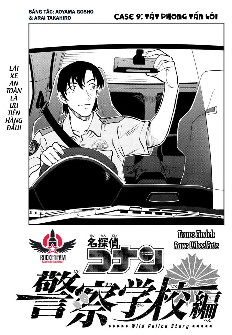 Học viện cảnh sát | Chương 09. Học viện cảnh sát | Chương 09. 213 – manga, gosho aoyama, case closed, tham tu lung danh conan, conan, detective conan, spinoff, wild police story, hoc vien canh sat.