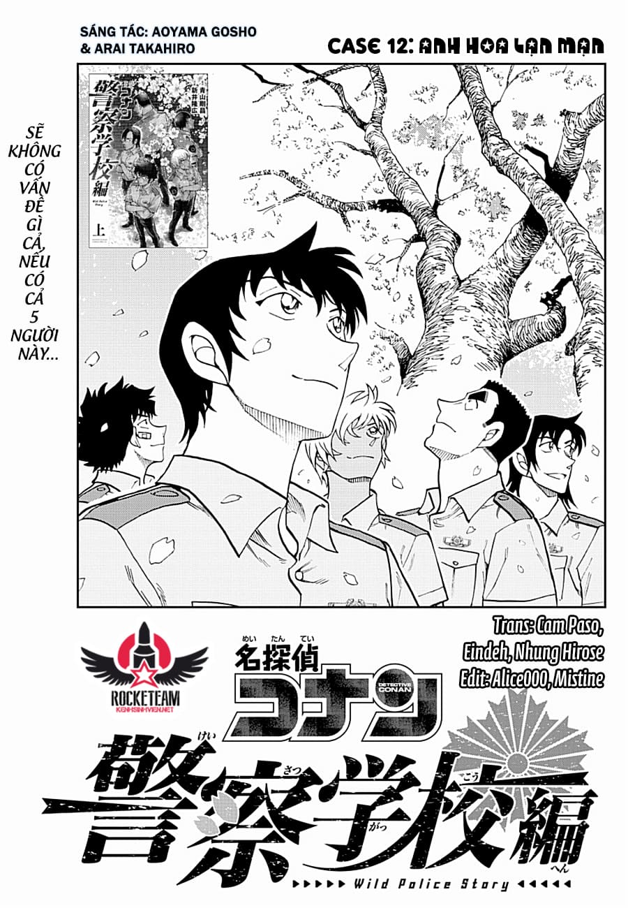 Học viện cảnh sát | Chương 12. Học viện cảnh sát | Chương 12. 902 – manga, gosho aoyama, case closed, tham tu lung danh conan, conan, detective conan, spinoff, wild police story, hoc vien canh sat.