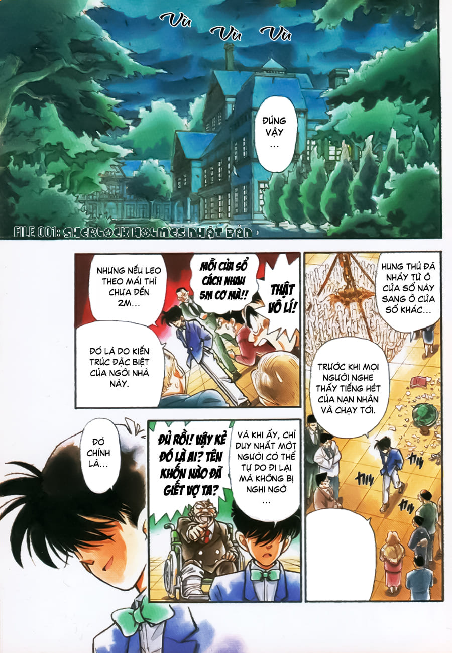 Thám tử lừng danh Conan | Tập 001. Thám tử lừng danh Conan | Tập 001. 460 – manga, gosho aoyama, case closed, tham tu lung danh conan, conan, detective conan, truyen tranh, trinh tham, pha an, truyen conan, doc truyen conan.