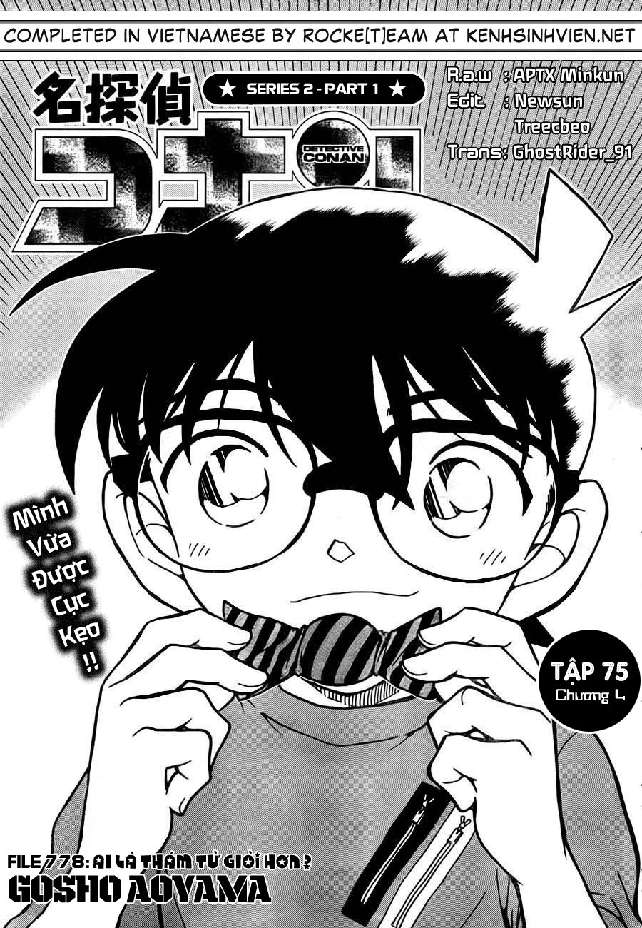 Thám tử lừng danh Conan | Tập 077. Thám tử lừng danh Conan | Tập 077. 774 – manga, gosho aoyama, case closed, tham tu lung danh conan, conan, detective conan, truyen tranh, trinh tham, pha an, truyen conan, doc truyen conan.