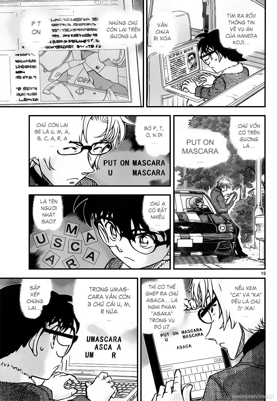 Thám tử lừng danh Conan | Tập 095. Thám tử lừng danh Conan | Tập 095. 014 – manga, gosho aoyama, case closed, tham tu lung danh conan, conan, detective conan, truyen tranh, trinh tham, pha an, truyen conan, doc truyen conan.