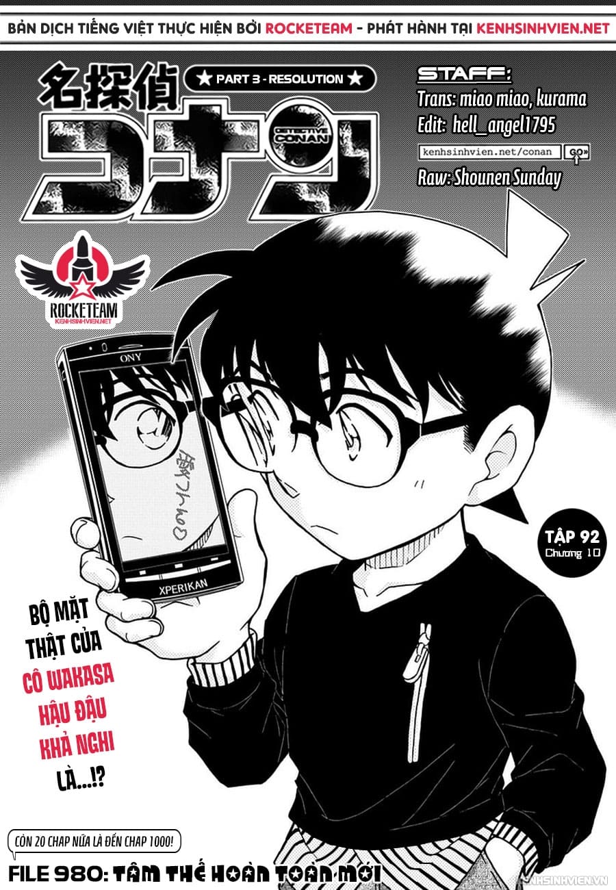Thám tử lừng danh Conan | Tập 098. Thám tử lừng danh Conan | Tập 098. 925 – manga, gosho aoyama, case closed, tham tu lung danh conan, conan, detective conan, truyen tranh, trinh tham, pha an, truyen conan, doc truyen conan.
