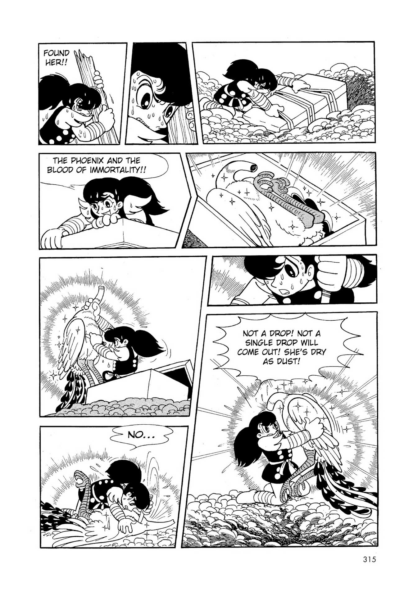 Chim lửa | Chương 08. Chim lửa | Chương 08. 035 – manga, tezuka osamu, hi no tori, chim lua, phoenix, bird of fire.